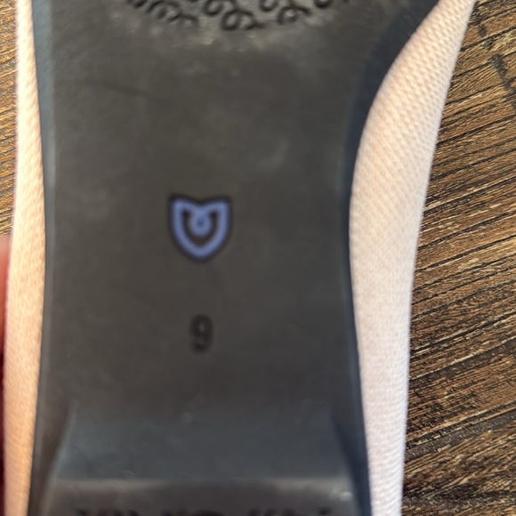 Rothy's The Max Square Mary Jane Flats Blush Pink Size 9 - Picture 9 of 10